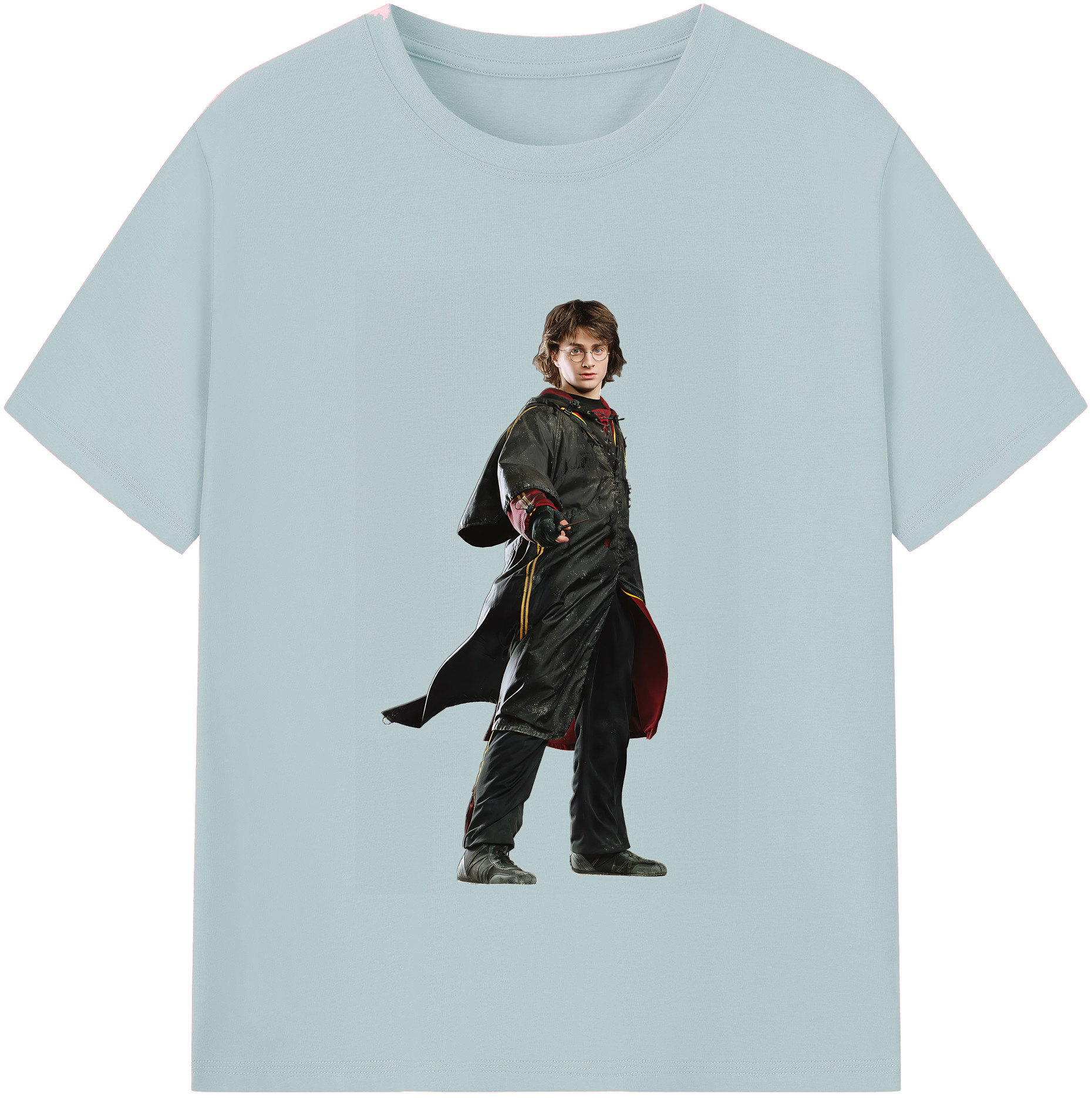（画像用） Harry Potter ハリー・ポッターシリーズ 綿100％半袖Tシャツ（フロントプリント）